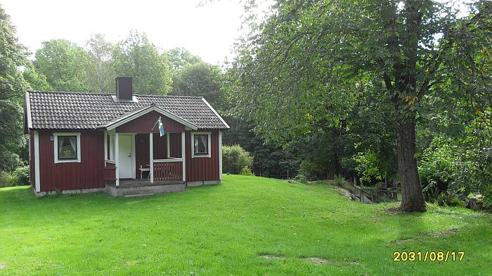 Großes Naturgrundstück zum Ferienhaus Hässledalen